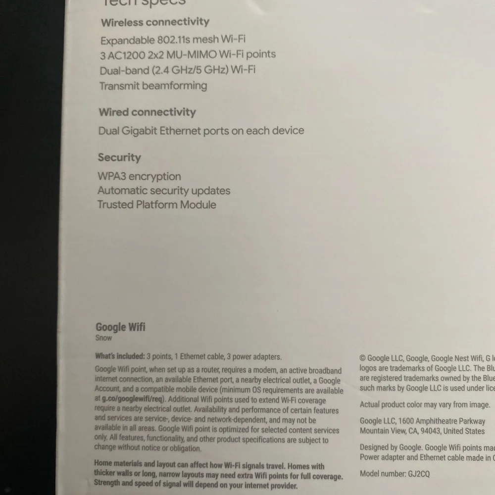 Google router mesh 3 pack plus 1 point